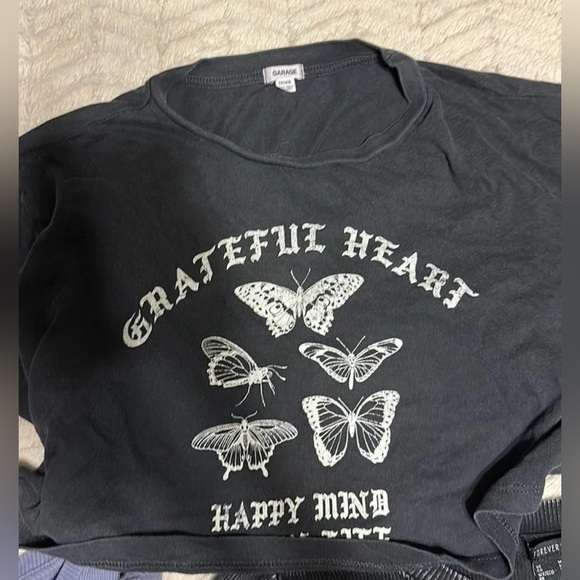 Garage, Public Library, And Forever 21 3 Shirts SOLD TOGETHER - Picture 2 of 4
